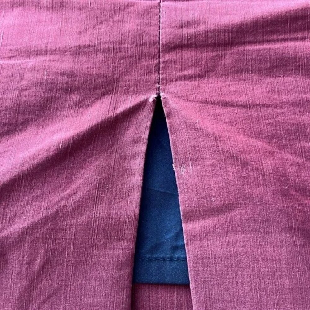 Judith & Charles Linen Blend Color Block Dress - image 6